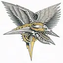 screaming for vengeance  tattoo design idea