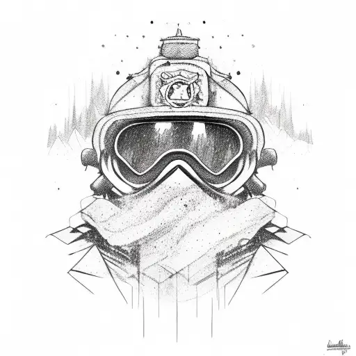 army, firefighter, tank, scouts, mountainbike, snowboard tattoo design idea