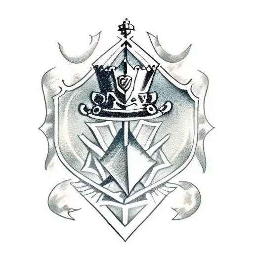 Rook and Knight chess pieces tattoo design idea