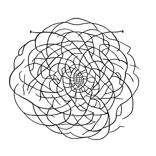 Incorporate a geometric representation of the Fibonacci sequence into a minimalist tattoo design. tattoo design idea
