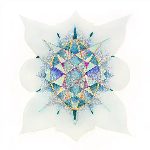 Incorporate geometric shapes to create a minimalist tattoo inspired by Fibonacci sequence. tattoo design idea