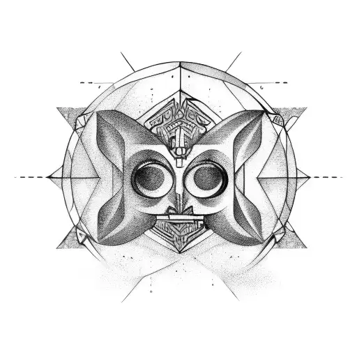 Gemini tattoo design idea