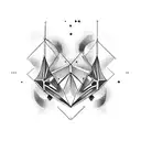 Gemini tattoo design idea