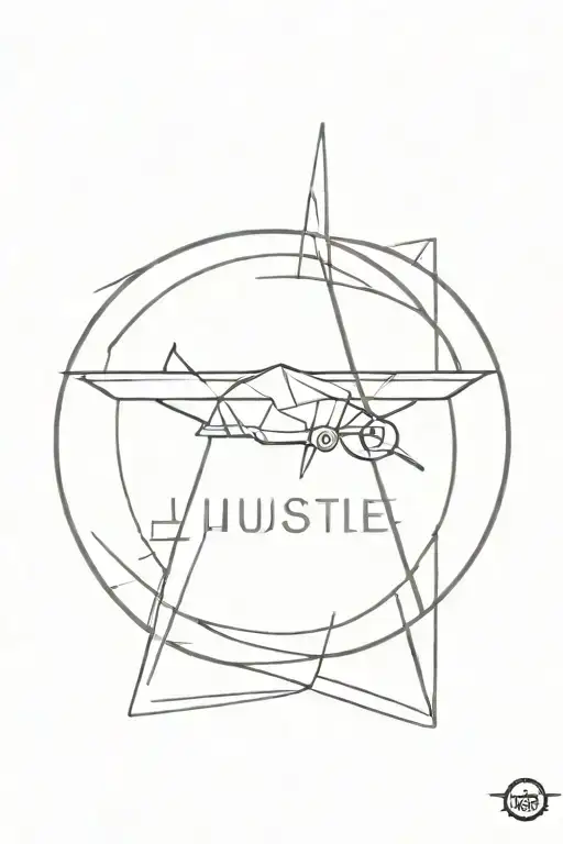 hustle incorporated tattoo design idea
