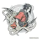 itachi uchiha tattoo design idea