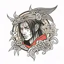 itachi uchiha tattoo design idea