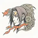 itachi uchiha tattoo design idea