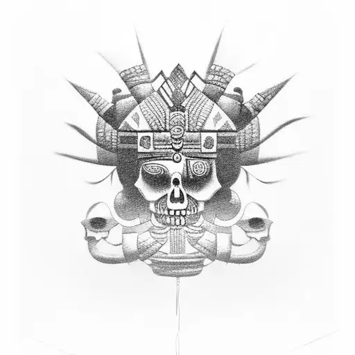 inca symbolism tattoo design idea