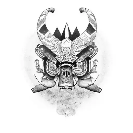 inca tattoo design idea