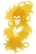 monkey king tattoo design idea