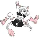 pussy tattoo design idea