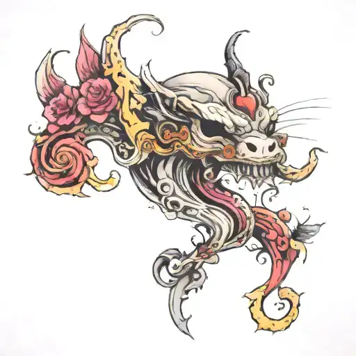 so you're saying there's a chance  tattoo design idea