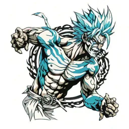 Grimmjow Jaegerjaques tattoo design idea