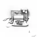 wasd keys from a keyboar tattoo design idea