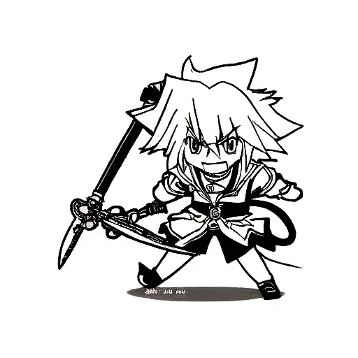 keyblade tattoo design idea