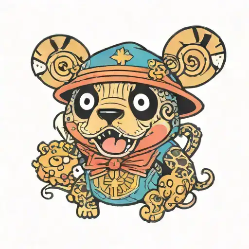 One piece Kuma tattoo design featuring Bonny tattoo design idea