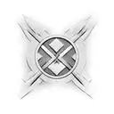 West Ham logo with crossed hammers tattoo design idea