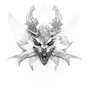 Leszy from witcher  tattoo design idea