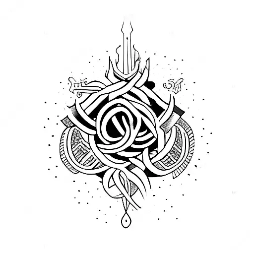 walking by faith not by sight tattoo design idea