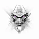 mutated humans crossed with reptiles tattoo design idea