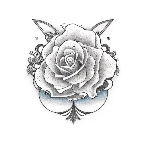 virgo tattoo design idea