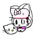 hello kitty tattoo design idea