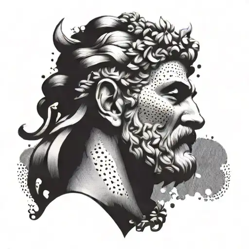 stoic virtues tattoo design idea