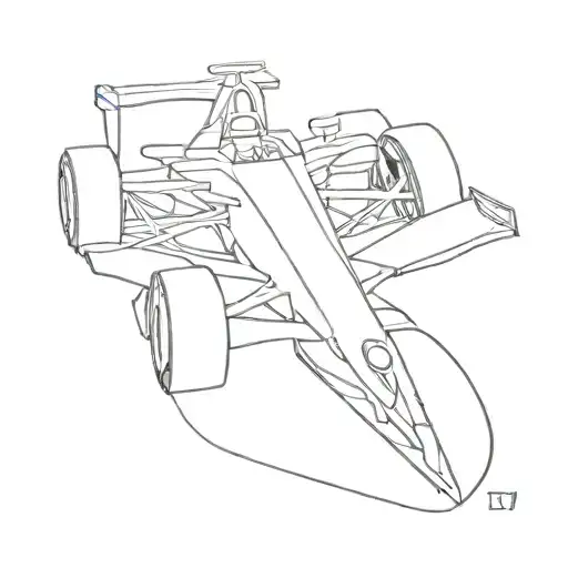 Formula 1 minimalist tattoo design tattoo design idea