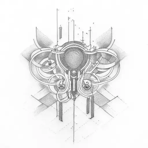 lifeline tattoo design idea