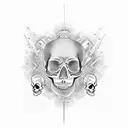 skull BMP-3 tattoo design idea