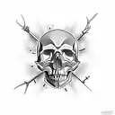 skull BMP-3 tattoo design idea