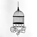 I envisions  birdcage with an open door. Inside the cage, a lifeless bird and others flying away  tattoo design idea