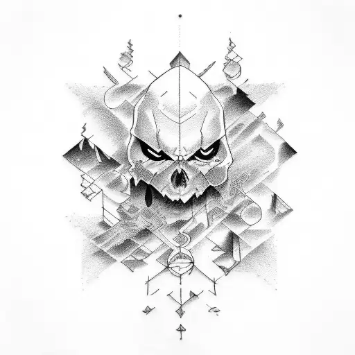 falling in reverse tattoo design idea