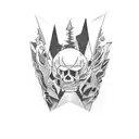 falling in reverse tattoo design idea