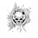 falling in reverse tattoo design idea