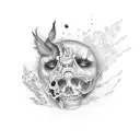 falling in reverse tattoo design idea