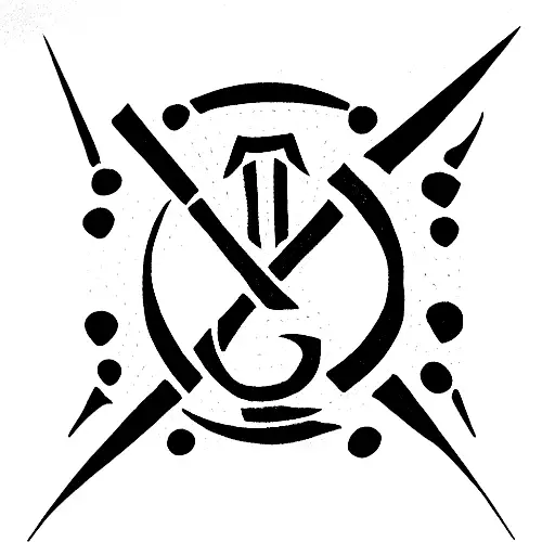 Chi Rho  tattoo design idea