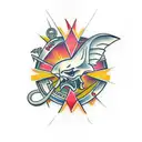 arrowhead tattoo design idea