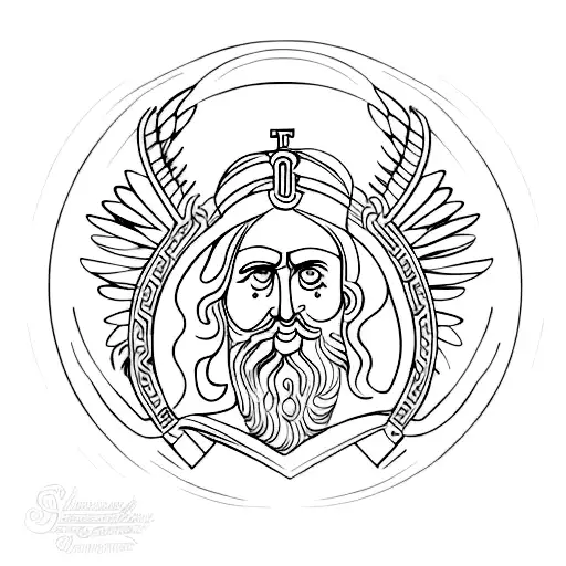 greek stoicism  tattoo design idea