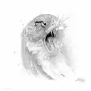 Ross loves Alex tattoo design idea