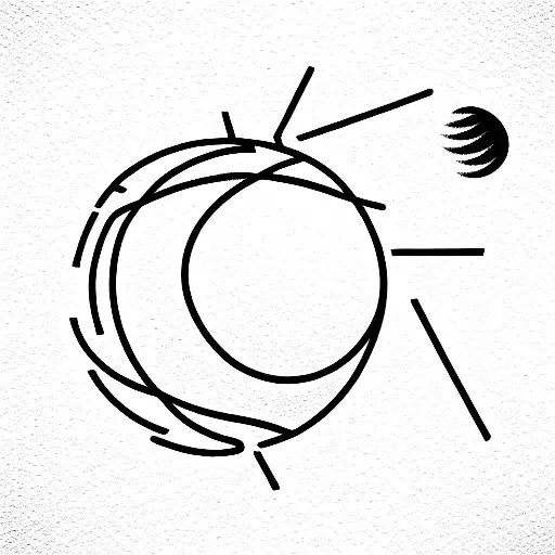 Mirrorball tattoo design idea