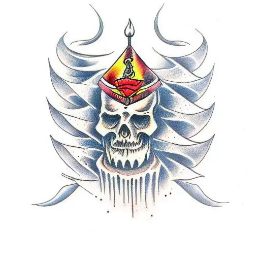 shiv ling tattoo design idea