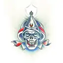 shiv ling tattoo design idea