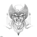 broly tattoo design idea