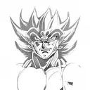broly tattoo design idea