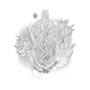 Roots, Wing, First-Aid, Hope tattoo design idea