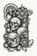 hvac tattoo design idea