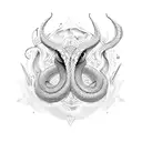 Viper tattoo design idea