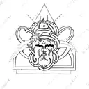 symbole de toute religion et de mythologie  tattoo design idea