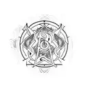 symbole de toute religion et de mythologie  tattoo design idea